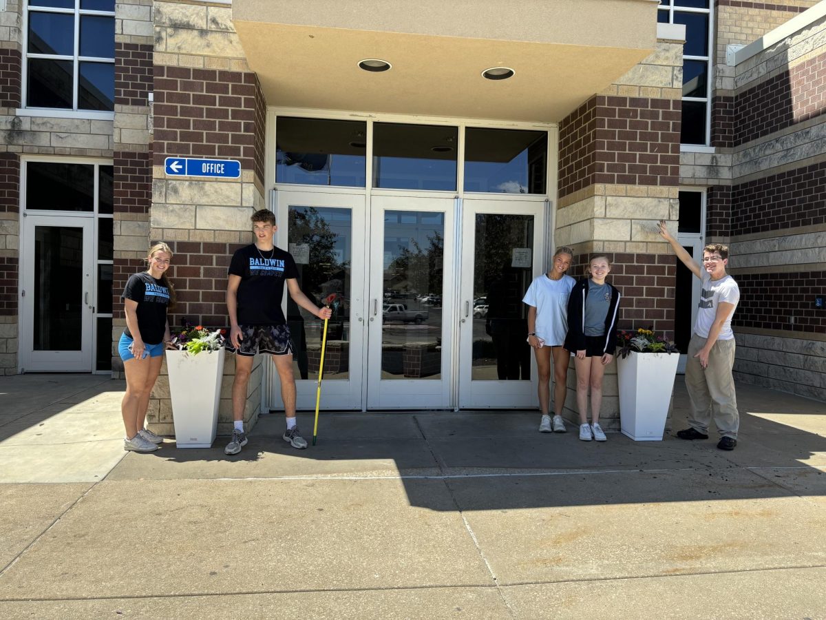 Environmental Club spruced up the school last year 